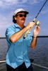 Fishing the Lagoon always brings a smile to Capt. Frank.